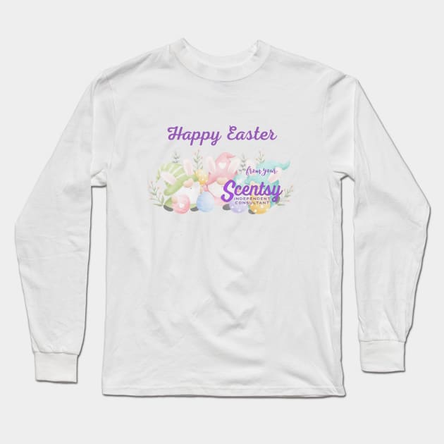 happy easter scentsy greetings Long Sleeve T-Shirt by scentsySMELL